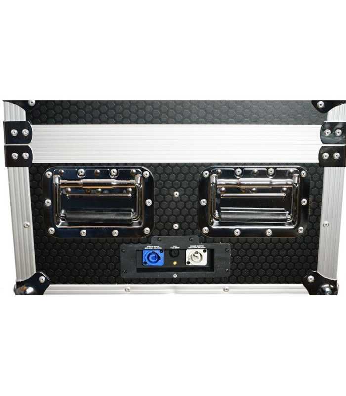 Pack de 8 projecteurs avec flightcase FOS Luminus Pro Pack