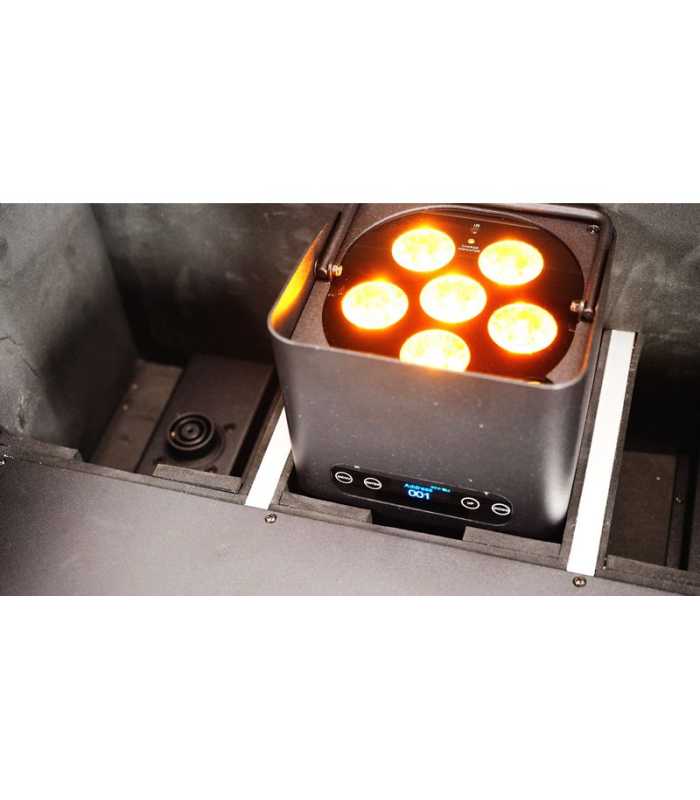 Pack de 8 proyectores con flightcase FOS Luminus Pro Pack