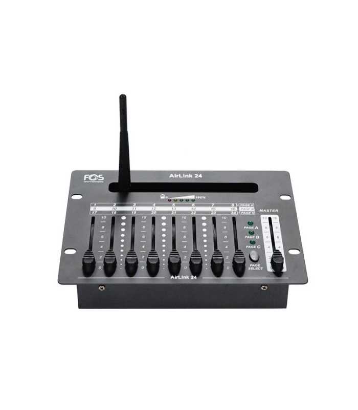 Pupitre émetteur/fader DMX FOS AirLink 24