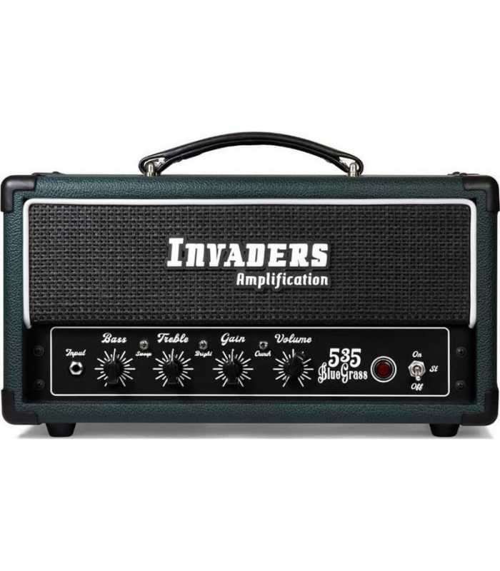 Tête d'ampli guitare Invaders 535 BlueGrass Green Bronco