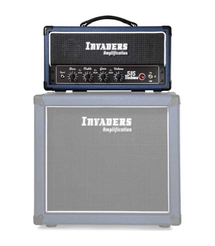 Cabezal de amplificador de guitarra Invaders 535 BlueLemon Navy Blue