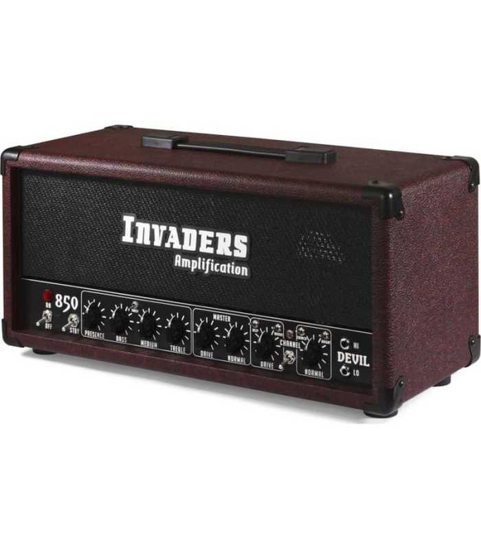 Tête d'ampli guitare Invaders Devil Dual Masters Red Wine