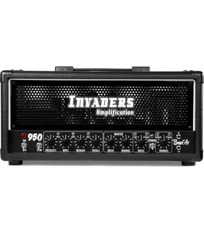 Cabezal de amplificador de guitarra Invaders 950 Bad'As Black Taurus
