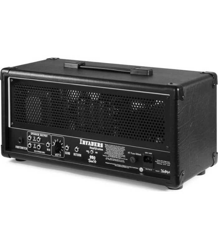 Tête d'ampli guitare Invaders 950 Bad'As Black Taurus
