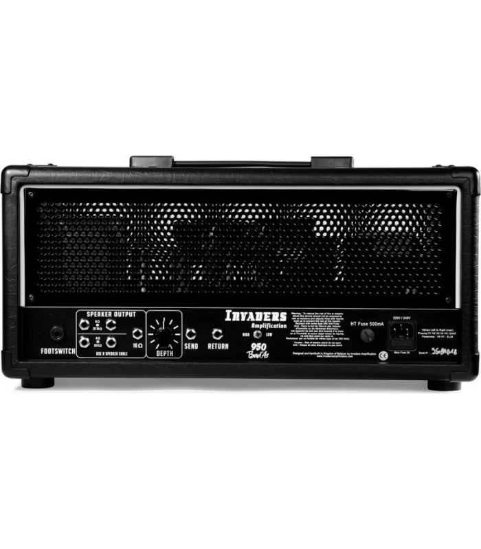 Tête d'ampli guitare Invaders 950 Bad'As Black Taurus