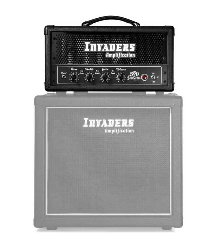 Tête d'ampli Invaders 550 BlueGrass Black