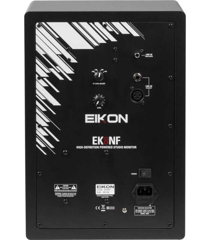 Paire de moniteurs de studio 8 pouces Eikon EK8NF