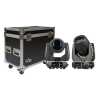 Paquete incluye 2 cabezas móviles Beam y Flightcase SDJ JBEAM230KIT