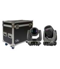 Pack 2 lyres Beam et Flightcase SDJ JBEAM230KIT