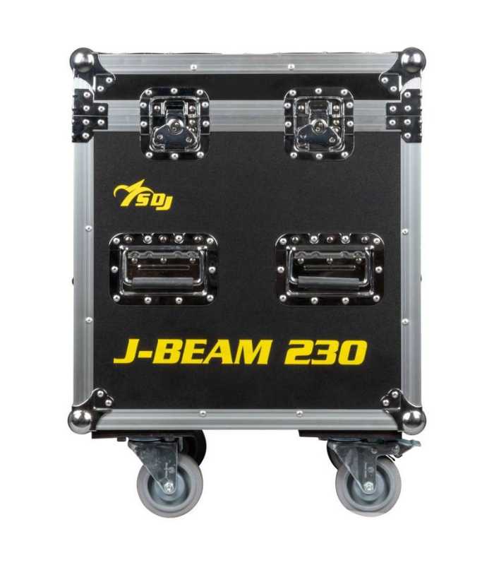Pack 2 lyres Beam et Flightcase SDJ JBEAM230KIT