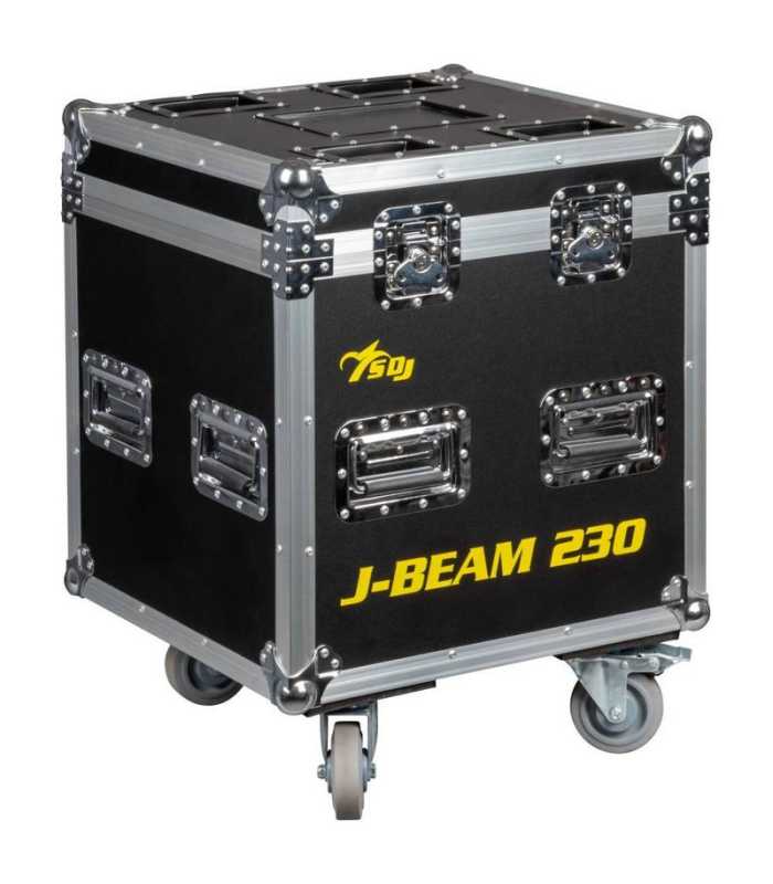 Pack 2 lyres Beam et Flightcase SDJ JBEAM230KIT