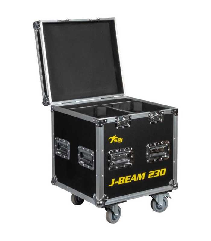 Paquete incluye 2 cabezas móviles Beam y Flightcase SDJ JBEAM230KIT