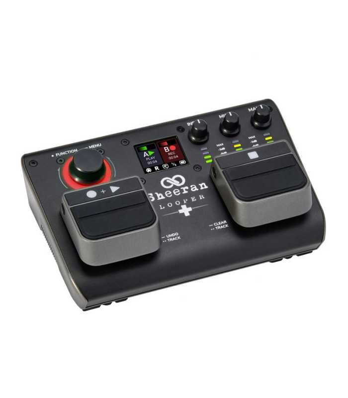 Pedal de bucle de doble pista Sheeran Looper +