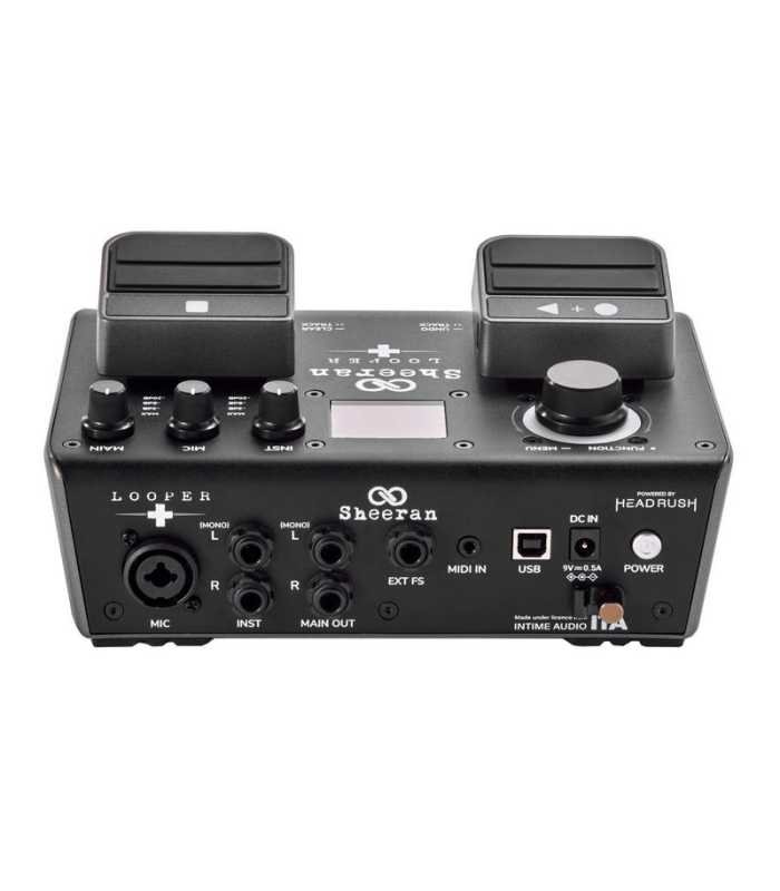Pedal de bucle de doble pista Sheeran Looper +