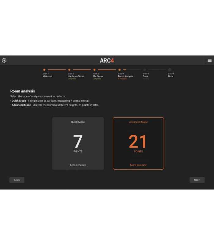 Sistema de corrección acústica de sala Ik Multimedia Arc Studio