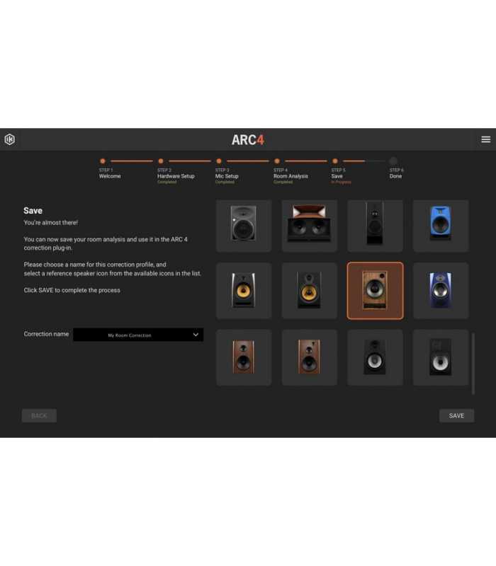 Sistema de corrección acústica de sala Ik Multimedia Arc Studio
