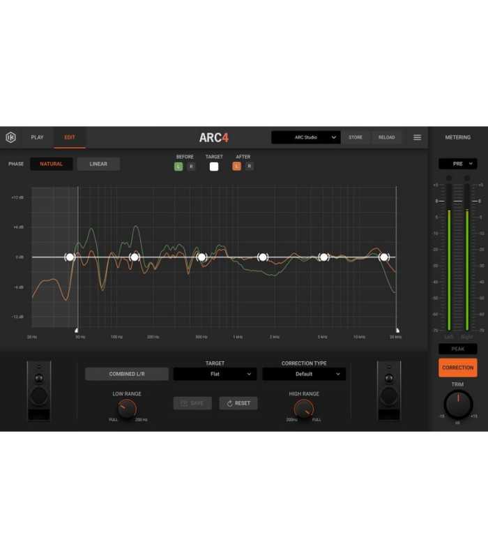 Sistema de corrección acústica de sala Ik Multimedia Arc Studio