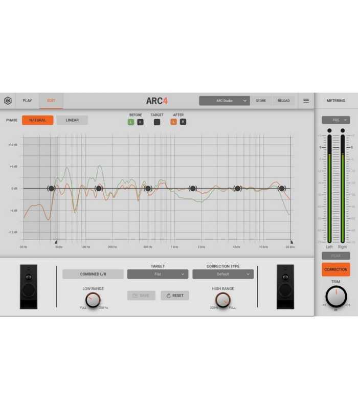 Sistema de corrección acústica de sala Ik Multimedia Arc Studio