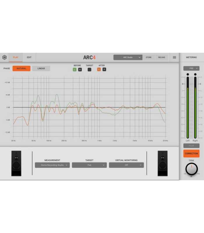 Sistema de corrección acústica de sala Ik Multimedia Arc Studio
