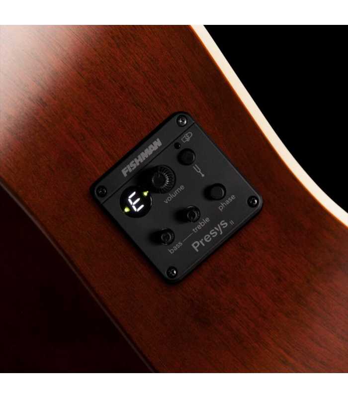 Guitare électro acoustique Art & Lutherie Legacy Bourbon Burst Presys II