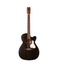 Guitare électro acoustique Art & Lutherie Legacy Faded Black CW CH Presys II