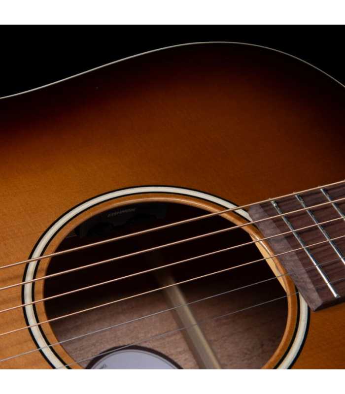 Guitare électro acoustique Art & Lutherie Americana Light Burst GT EQ