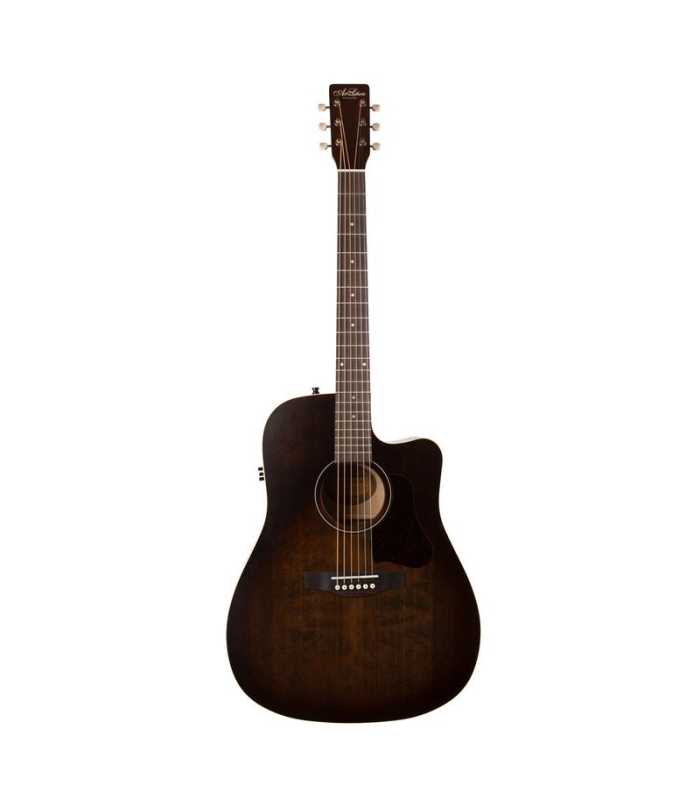 Guitarra electroacústica Art & Lutherie Americana Bourbon Burst CW Presys II
