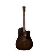 Guitare électro acoustique Art & Lutherie Americana Bourbon Burst CW Presys II