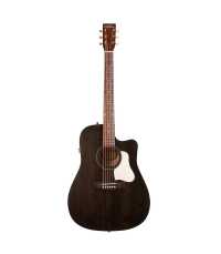 Guitare électro acoustique Art & Lutherie Americana Faded Black CW Presys II