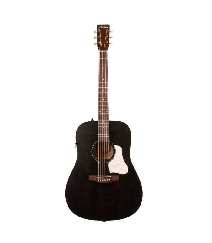 Guitare électro acoustique Art & Lutherie Americana Faded Black Presys II
