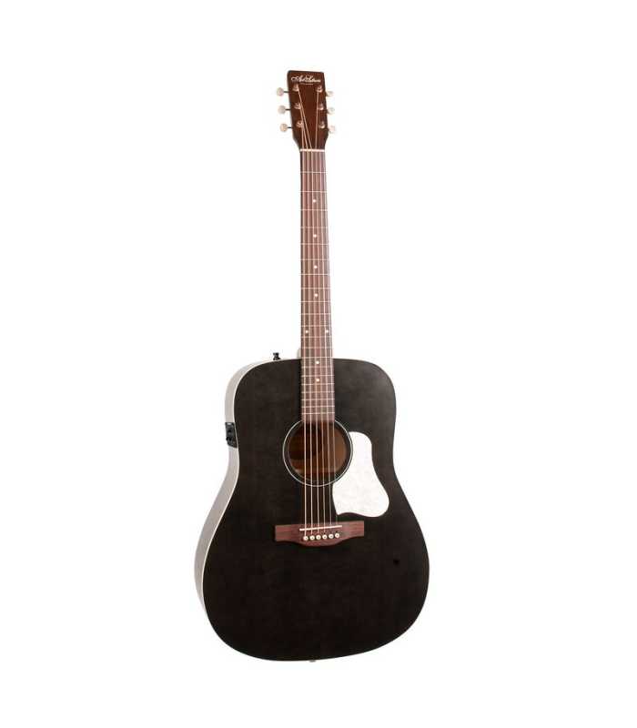 Guitare électro acoustique Art & Lutherie Americana Faded Black Presys II