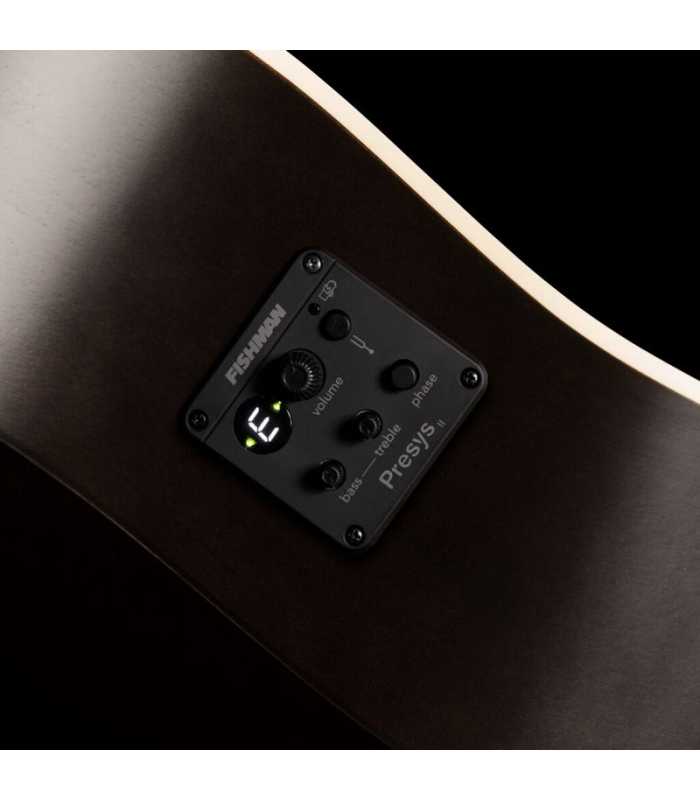 Guitare électro acoustique Art & Lutherie Americana Faded Black Presys II