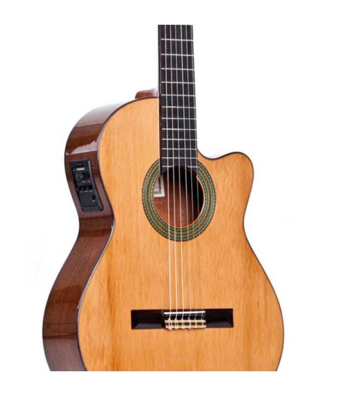 Guitare électro classique Altamira Crossover N200CE 4/4 RN