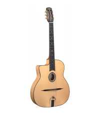 Guitare classique pour gauchers avec étui Altamira manouche M LH