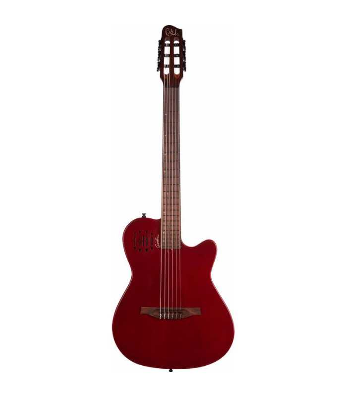 Guitare électrique avec housse Godin Multiac Mundial Aztek Red