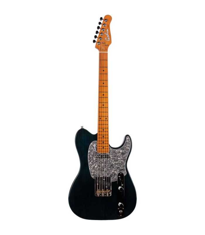 Guitarra eléctrica con funda Godin Stadium Pro Pacifik Blue LTD MN