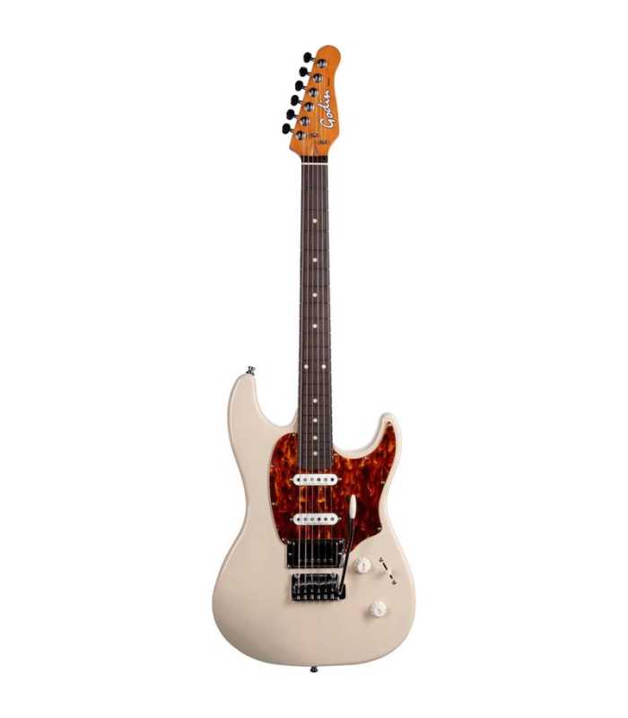 Guitare électrique avec housse Godin Session T-Pro Ozark Cream RN