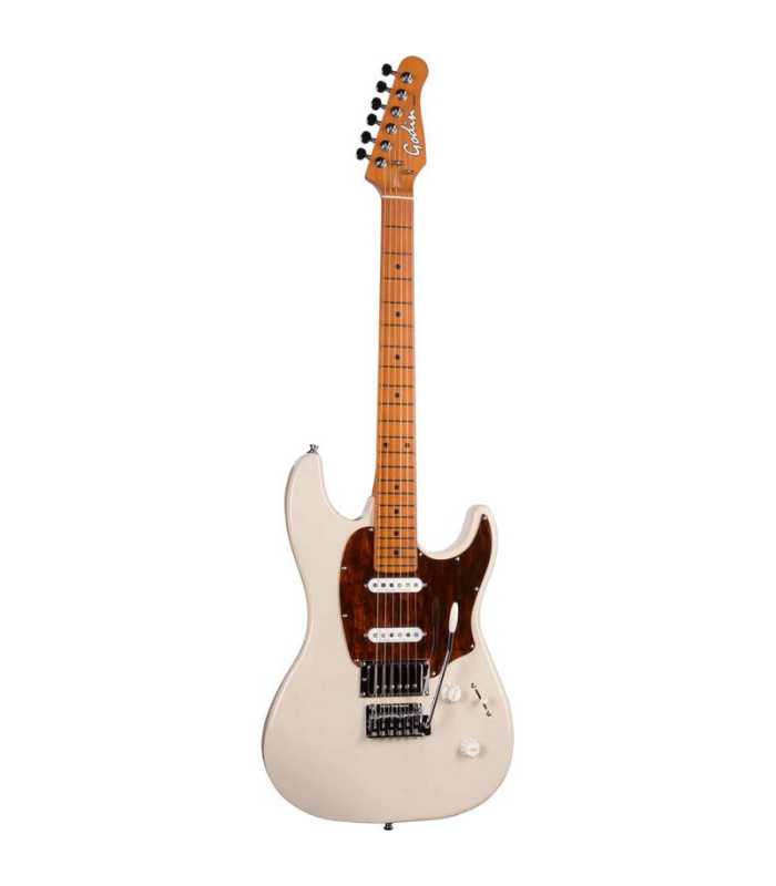 Guitare électrique avec housse Godin Session T-Pro Ozark Cream MN