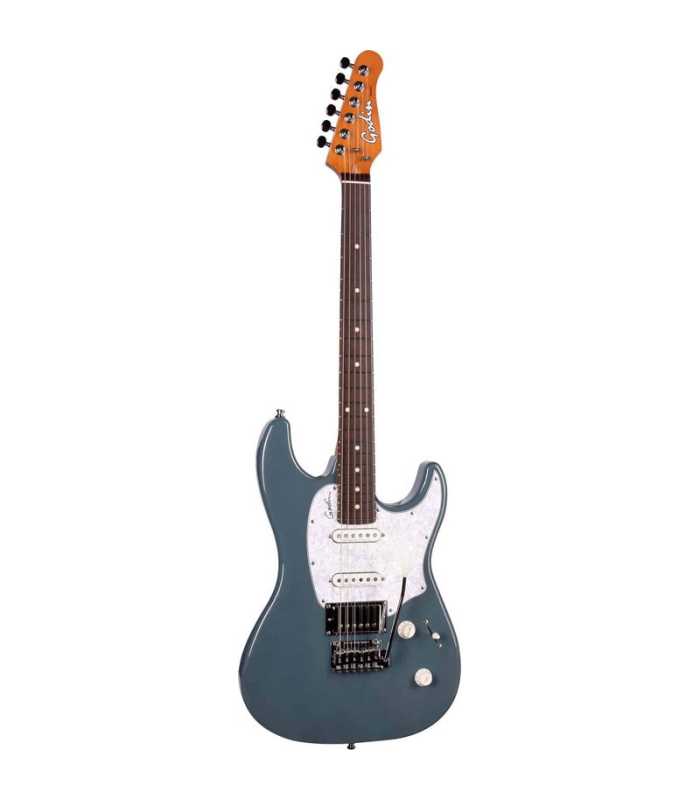 Guitarra eléctrica con funda Godin Session T-Pro Arctik Blue RN