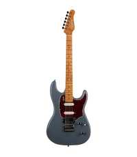 Guitarra eléctrica con funda Godin Session HT Blue Arctik MN