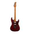 Guitarra eléctrica con funda Godin Session HT Red Aztek MN