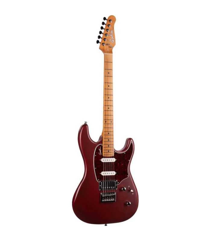 Guitarra eléctrica con funda Godin Session HT Red Aztek MN