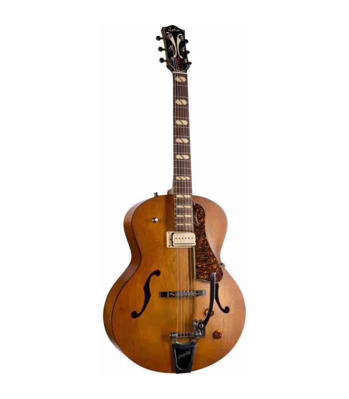 Guitare électrique Godin 5th Avenue Jumbo P-RAIL Harvest Gold