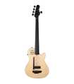 Basse semi acoustique Godin A5 Ultra Natural Fretless A/E