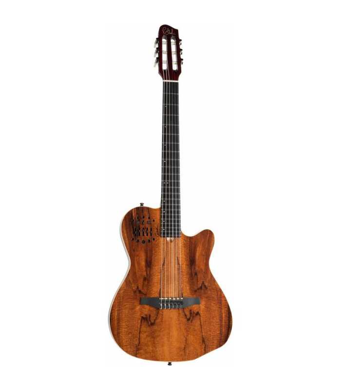 Guitare classique électrique avec housse Godin ACS Koa Extreme Fig HG