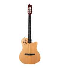 Guitare classique électrique avec housse Godin ACS Slim Nylon SA Naturel SG