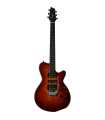 Guitarra eléctrica con funda Godin XT SA Light Burst Flame
