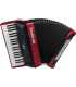Acordeón Hohner Bravo III 80 Rojo A16432 SILENTKEY