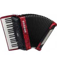 Accordéon Hohner Bravo III 80 Rouge  A16432 SILENTKEY