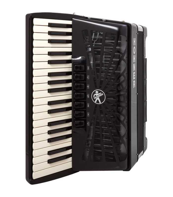 Accordéon Hohner Bravo III 80 Noir A16422 SILENTKEY